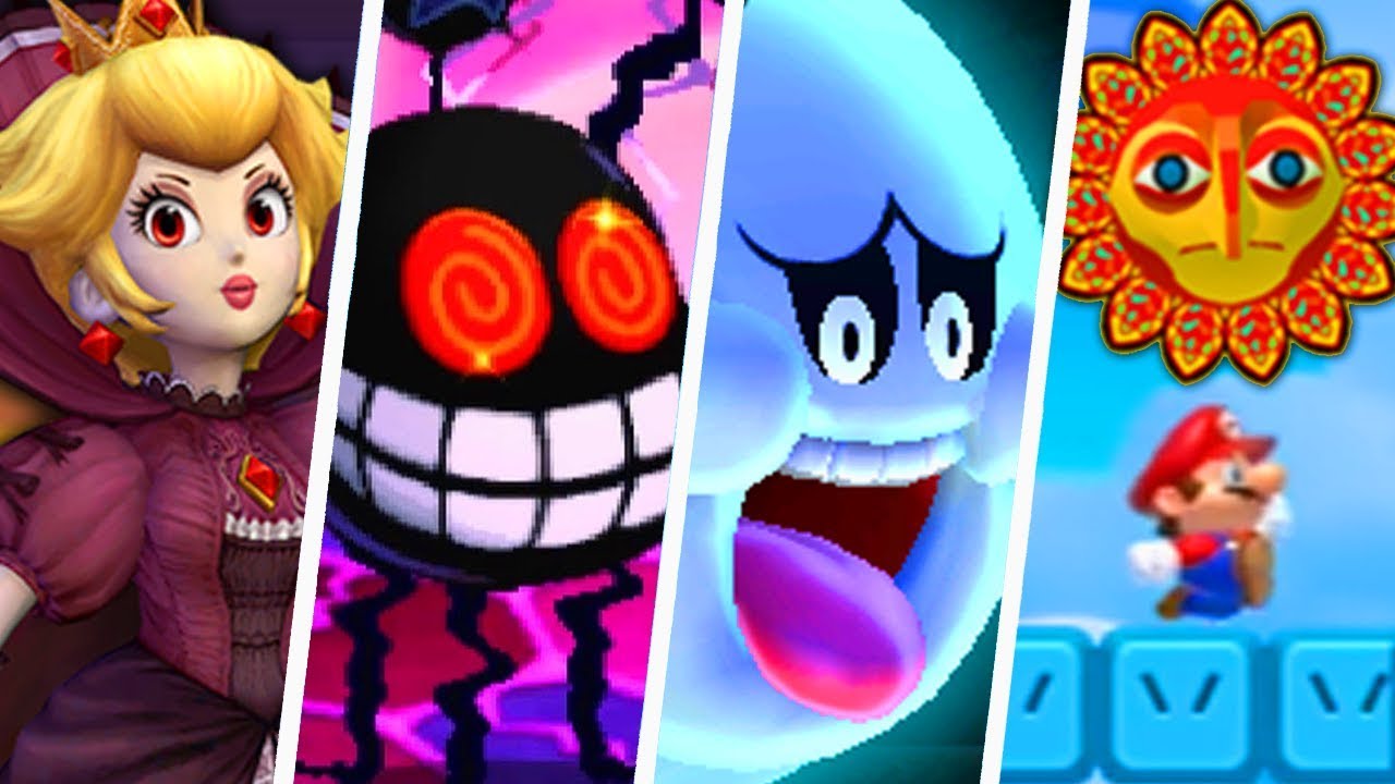 Evolution of Scariest Enemies in 2D Super Mario Games (1988 - 2019)