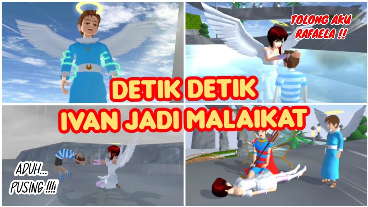 IVAN KOK BISA JADI MALAIKAT ?? | DRAMA SAKURA SCHOOL SIMULATOR | PART 8