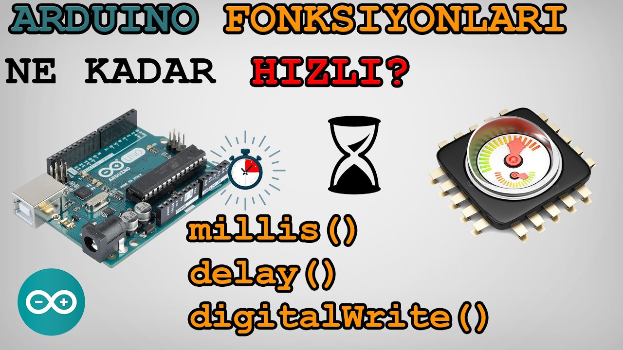 Arduino Fonksiyonları Ne kadar Hızlı ? | Bugün de Bi' Şey Öğrendik -2