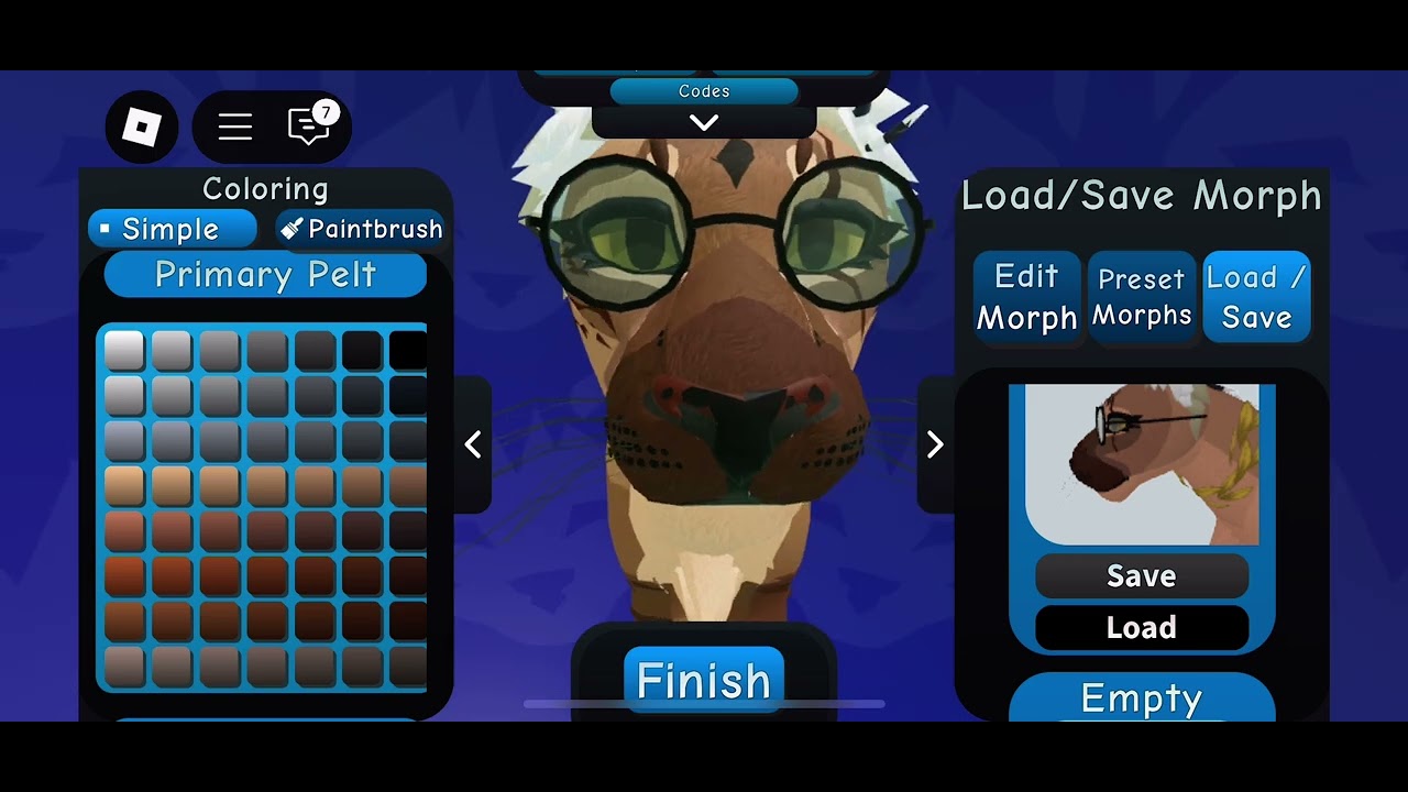 All my skins in a lions pride Roblox
