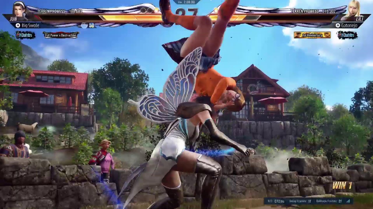 Getting my cheeks clapped in Tekken Ranked
