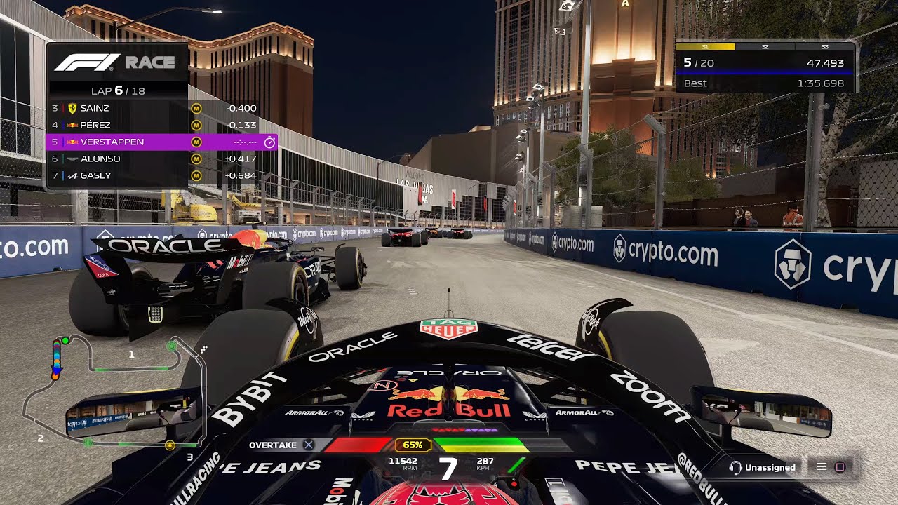 F1 24 | Round 22 | Las Vegas | Red Bull Racing RB20 | Verstappen