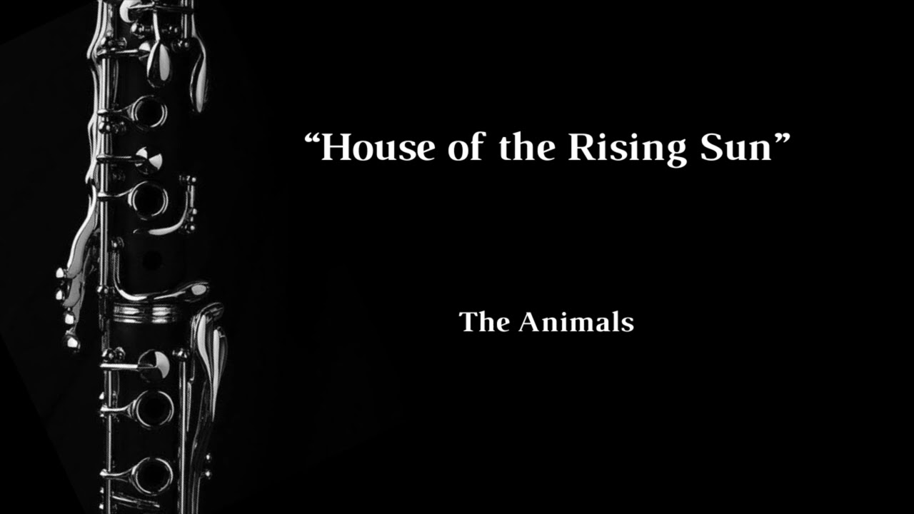 House of the rising sun (The Animals) - Clarinet Solo + Musical Accompaniment
