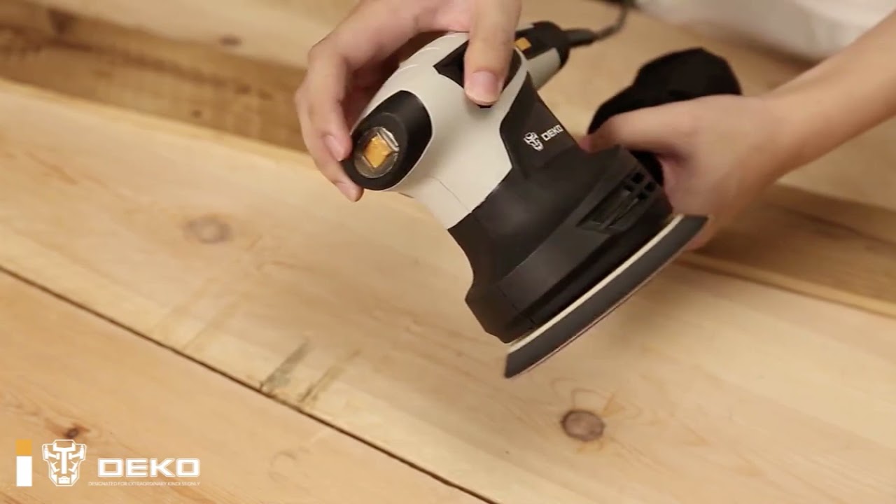 DEKO DKSD28Q1 PRO | Ponceuse Excentrique Professionnelle