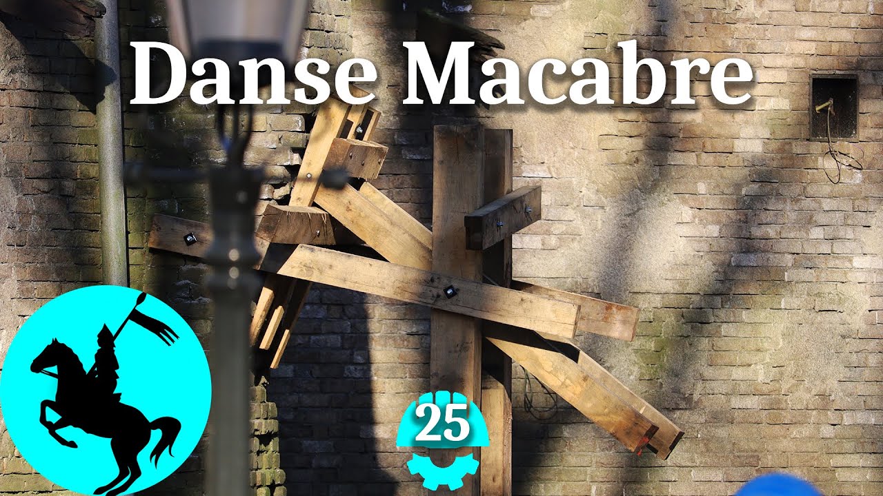 Bouwupdate 25: Het dak van het Koetshuys! - 19-01-2024 - Danse Macabre