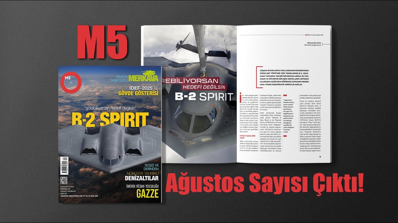 M5 DERGİ AĞUSTOS SAYISI &Ccedil;IKTI!