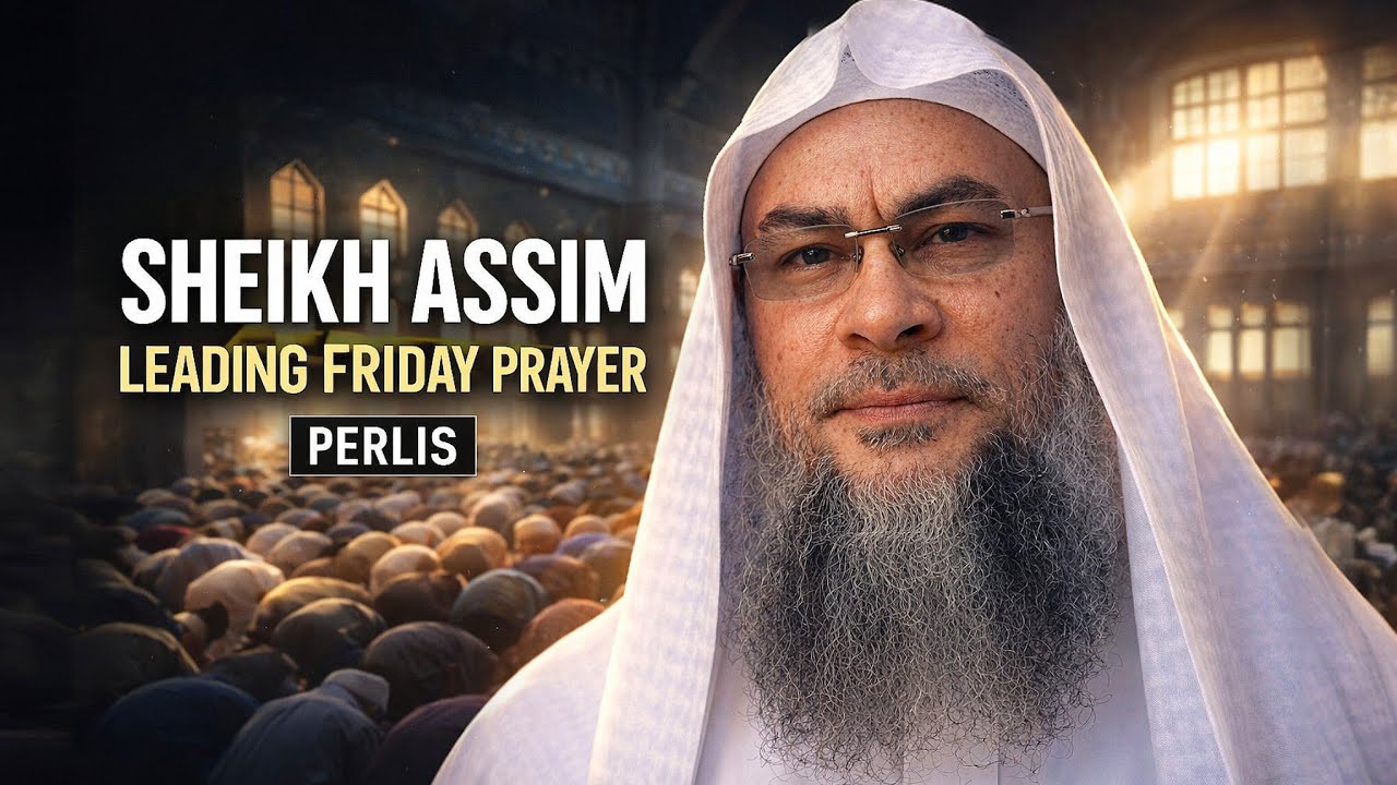 Sheikh Assim Leading Friday prayer in Perlis. 