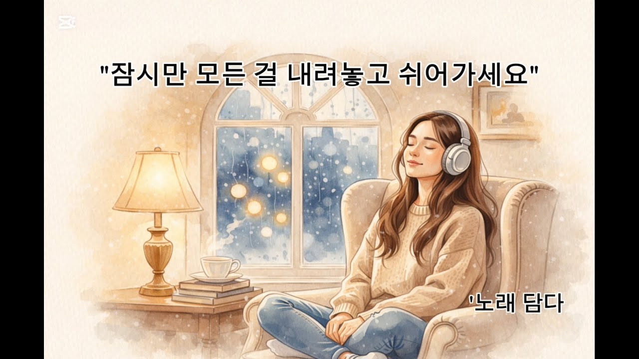 오늘은 그냥 쉬어도 돼요｜마음을 감싸는 위로의 발라드