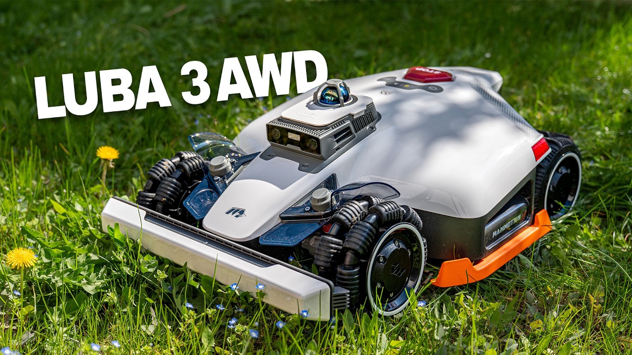 Робот-газонокосилка Mammotion LUBA 3 AWD: никаких проводов, никакой установки RTK!