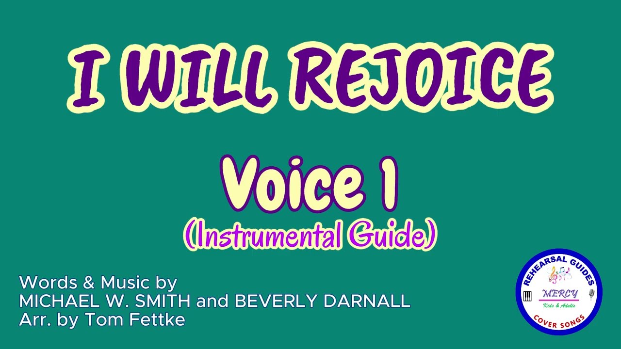 I Will Rejoice | Voice 1 | Instrumental