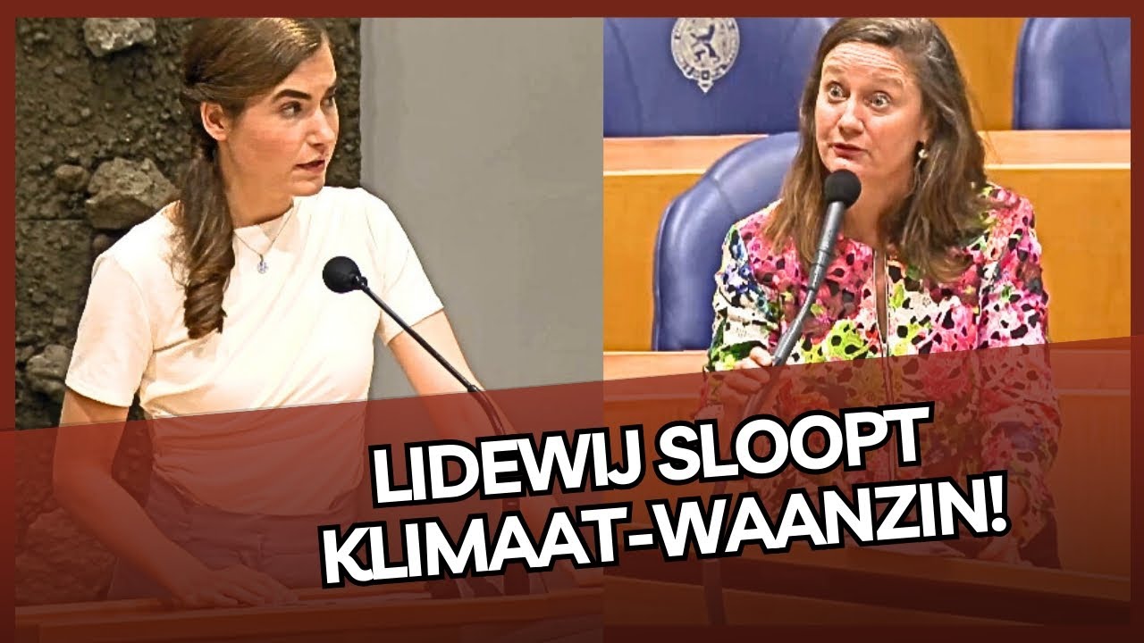 Lidewij de Vos (FVD) SLOOPT klimaat-waanzin & maakt links WOEST! 
