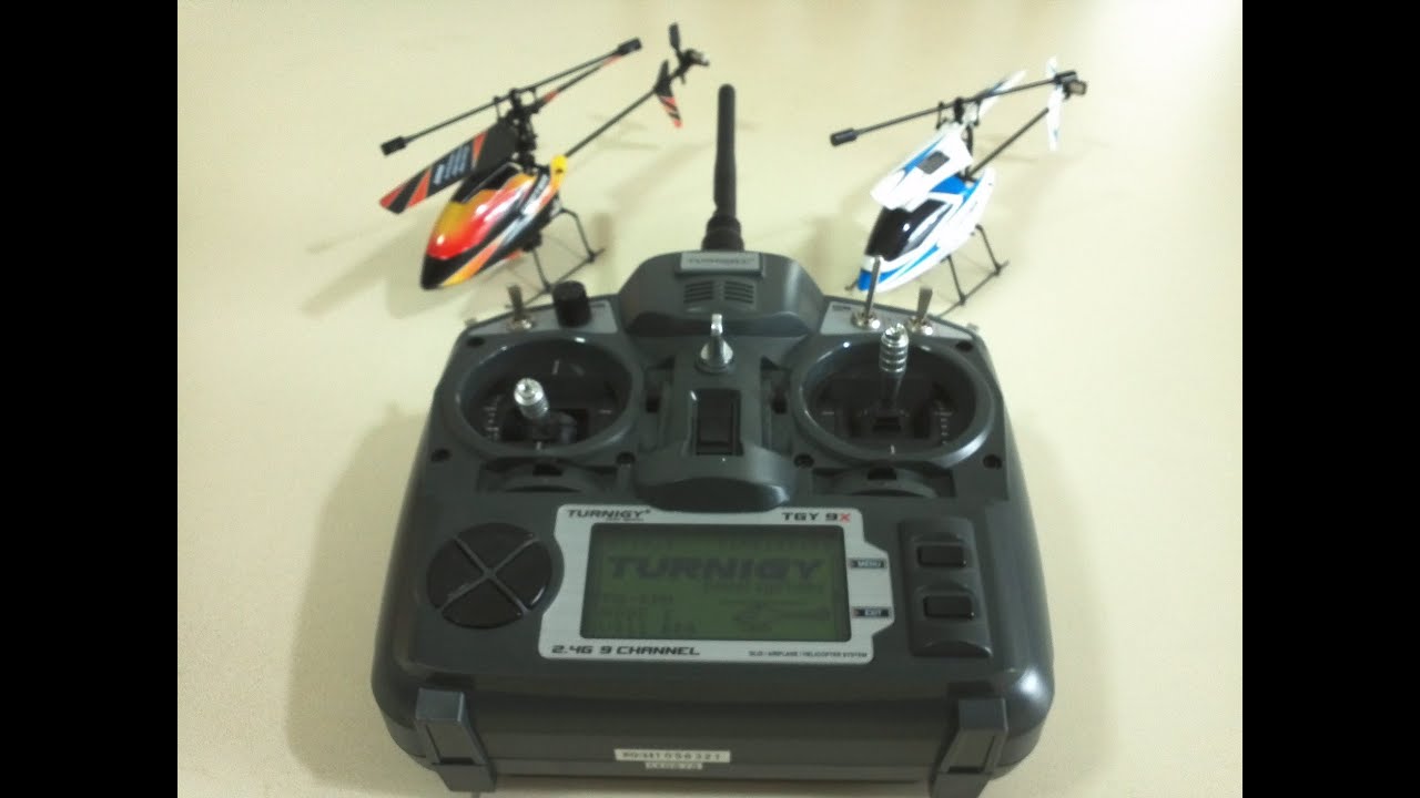 How to Bind the V911 Micro Helicopter with the Turnigy 9X Transmitter - Step by Step guide