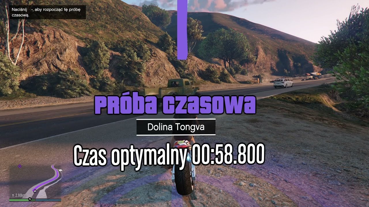 GTA Online - Próba Czasowa: Dolina Tongva (Tongva Valley)