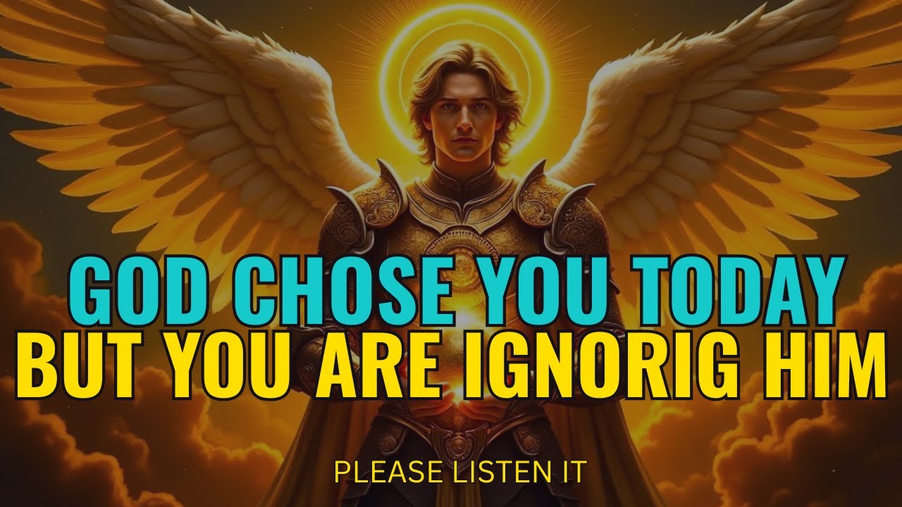 Chosen Ones, Heaven Chose You This Morning —— But You’re Running