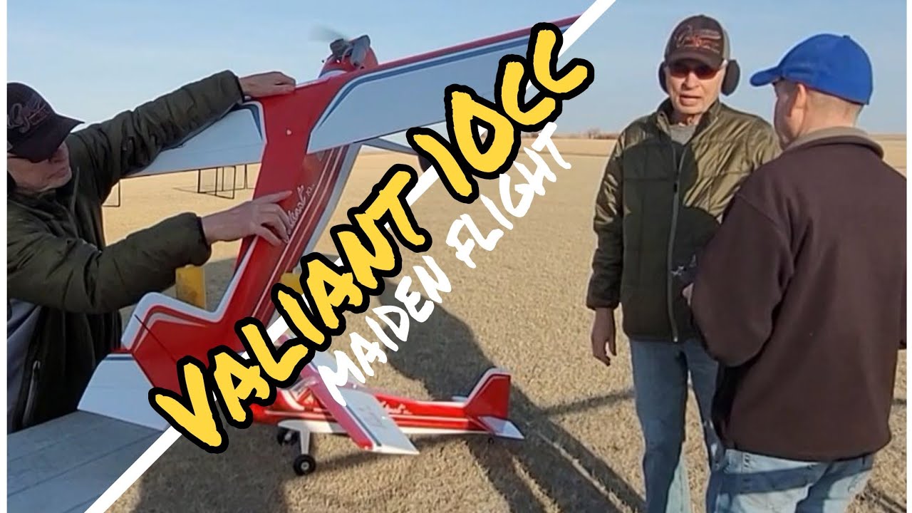 Valiant 10cc , maiden flight with Trevor.