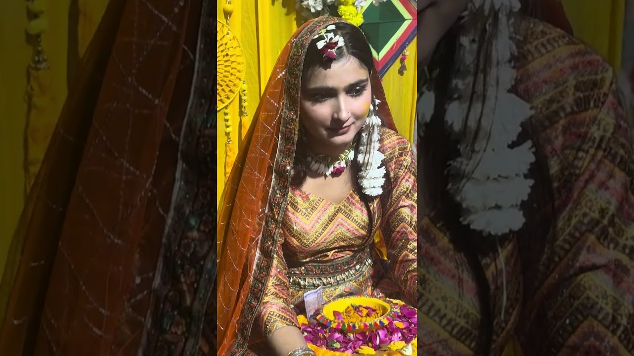 Sanam khan haldi Function🤗🤗🤗🌺