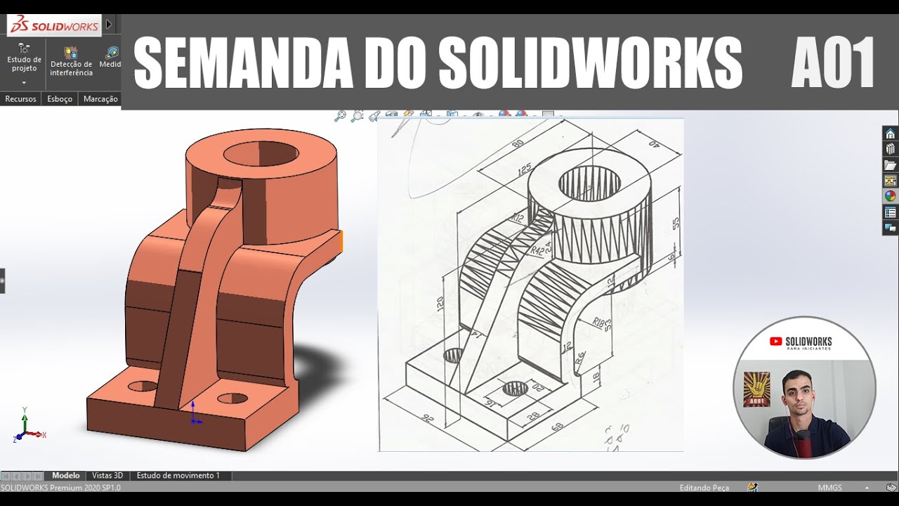 SEMANA DO SOLIDWORKS - AULA 01