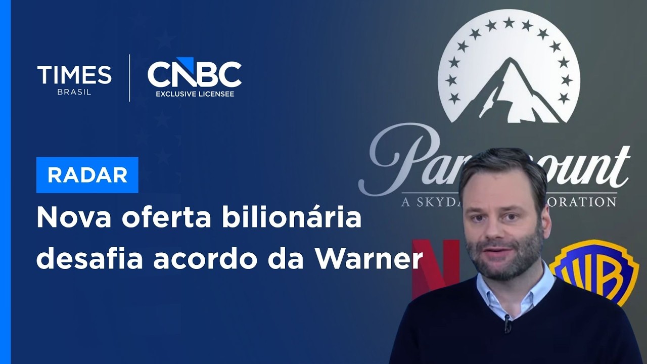Netflix ou Paramount? Disputa se acirra pela aquisição da Warner; Guilherme Ravache comenta