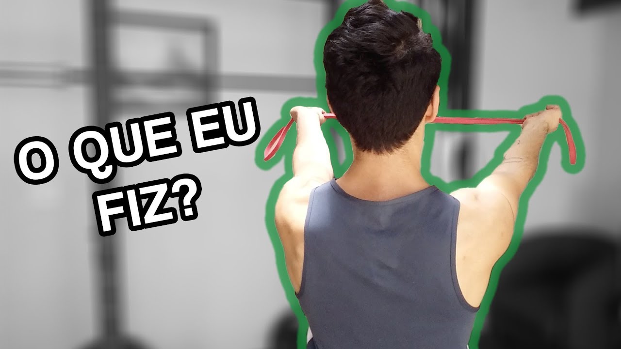 3 exercícios que usei para curar minha escápula alada