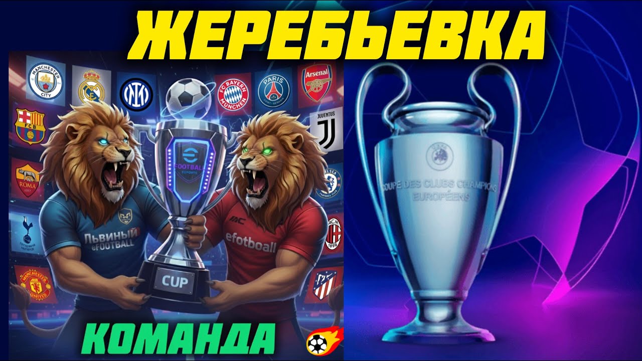 efootball 2026 🔴СТРИМ Турнир 🏆 ЖЕРЕБЬЕВКА 🎮⚽  #efootball