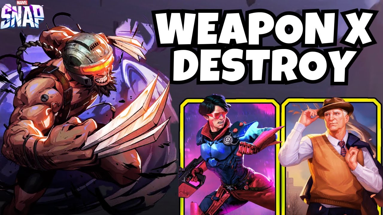 Destroying Everything with Weapon X - Marvel Snap Gameplay