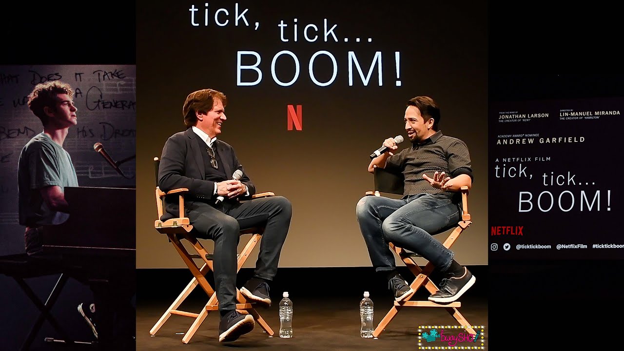 Lin-Manuel Miranda & Rob Marshall talk Jonathan Larson, Stephen Sondheim and tick, tick... BOOM!