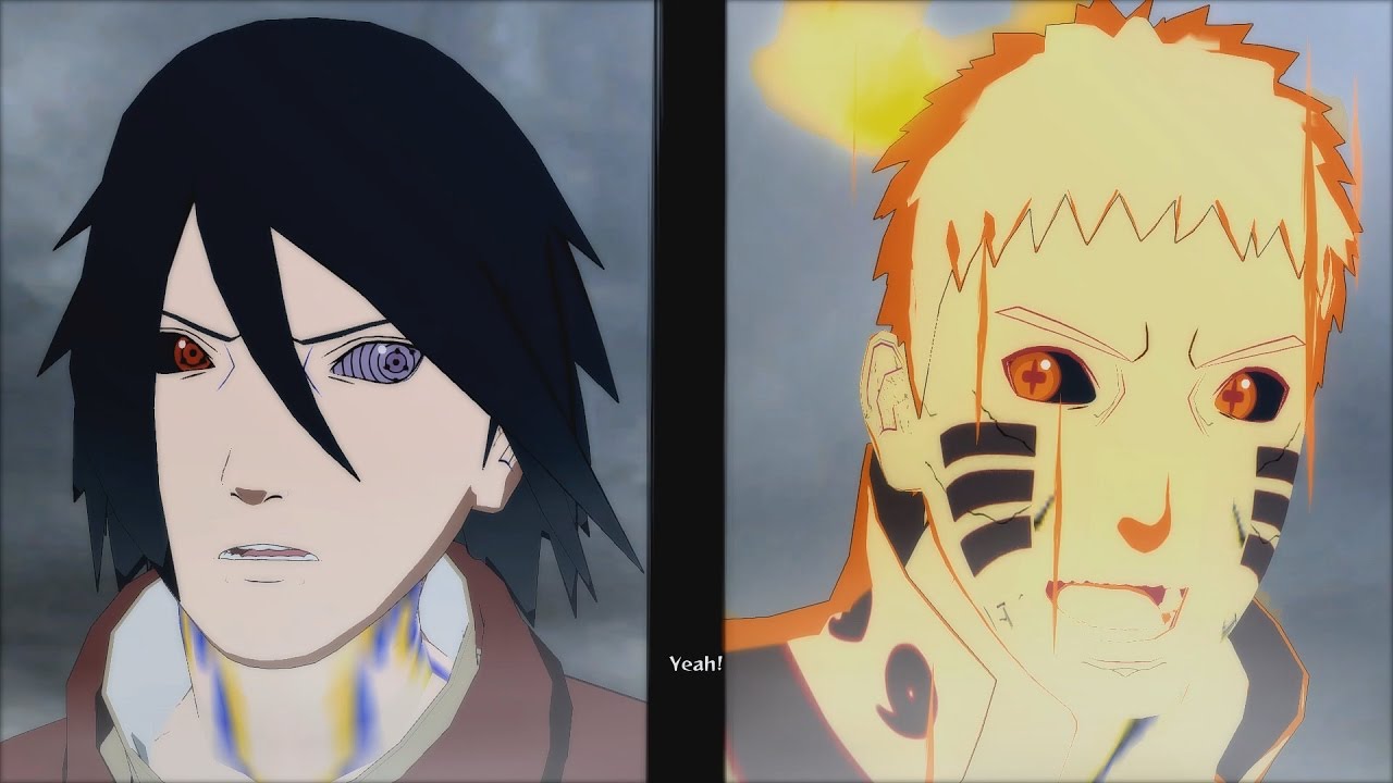 Naruto Ninja Storm 4 Road to Boruto PC 60 FPS - Edo Tensei Hokage Naruto Sasuke vs Boruto & Sarada