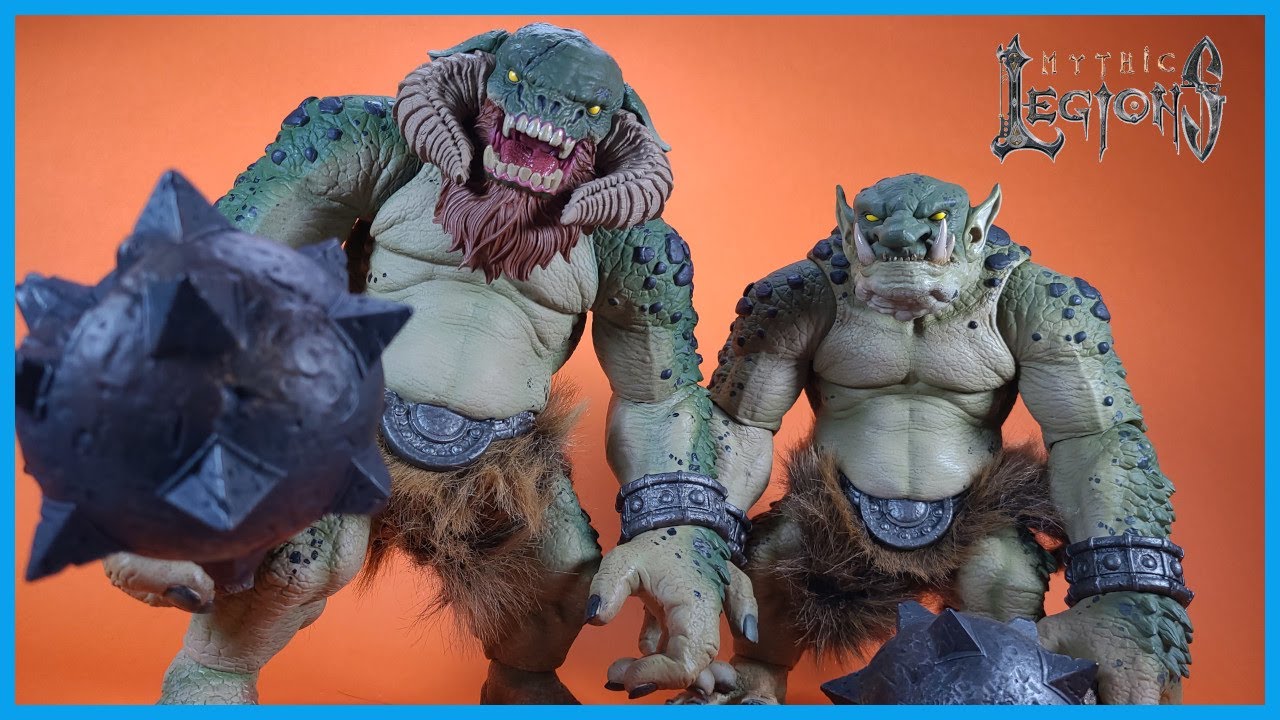 Four Horsemen Studios Mythic Legions All Stars 4 FOREST TROLL 2.0 Action Figure Review