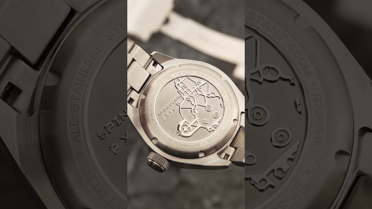 Lemon Yellow - Piccard Automatic | #spinnaker #watch #shorts #FYP