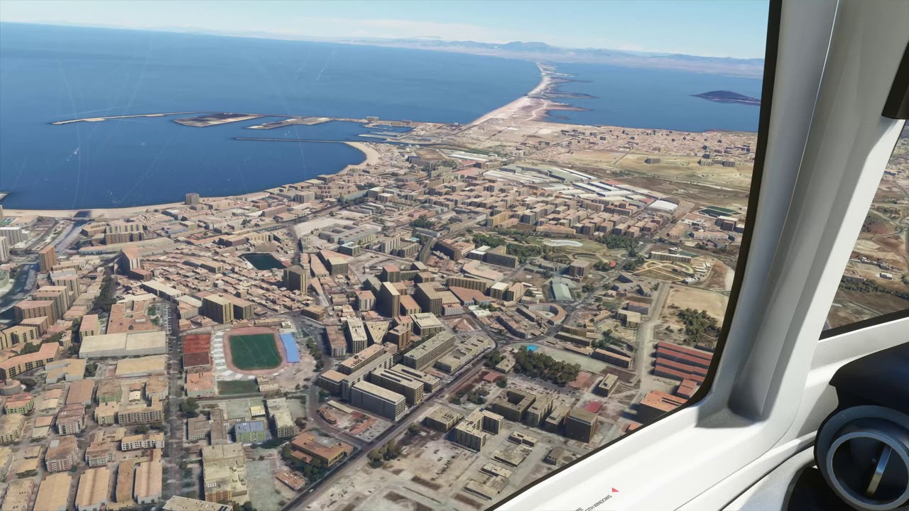 [4K] Melilla (Spain) in Microsoft Flight Simulator 2020