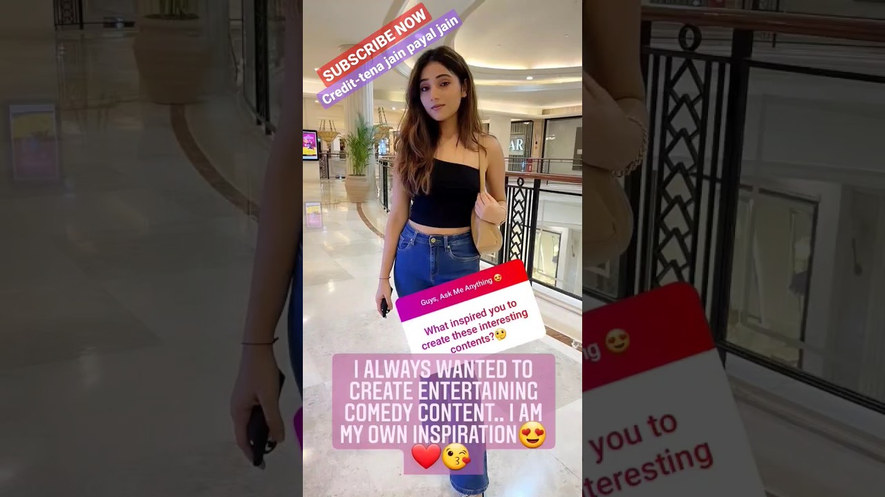 (credit-tena payal jain) Q&A VIDEO-😍❤️ PAYAL JAIN 💕 NEW VIDEO TENA JAIN ❤️ #qanda #shorts #viral