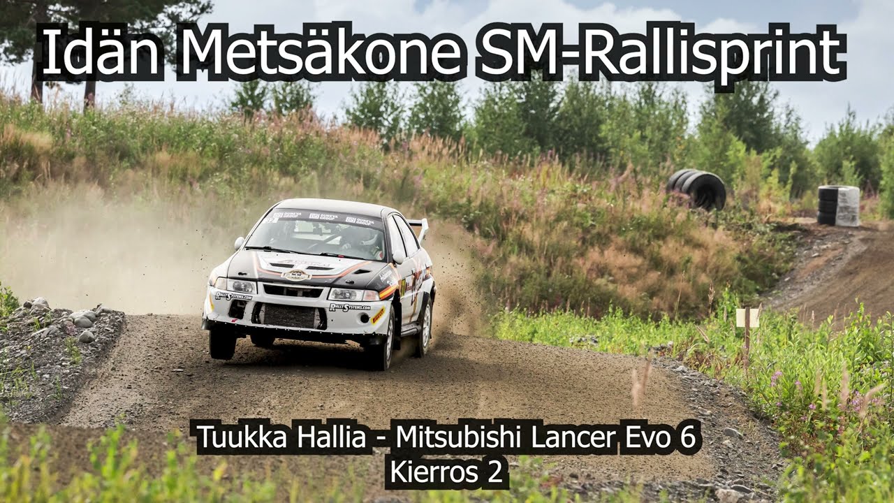 Idän Metsäkone SM-Rallisprint 2025 / Tuukka Hallia - 2 Kierros
