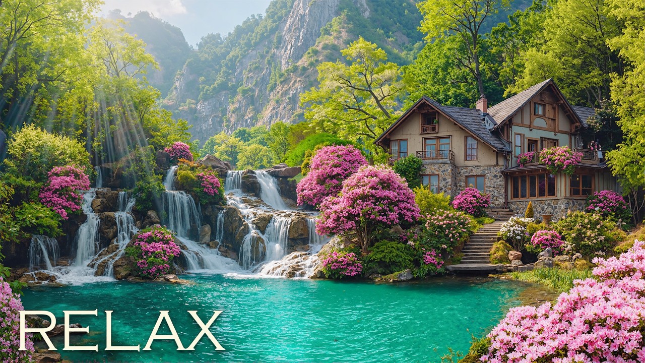 Relaxing 4K Music 🌿 Healing Piano + Nature Sounds | Music for Calm Moments