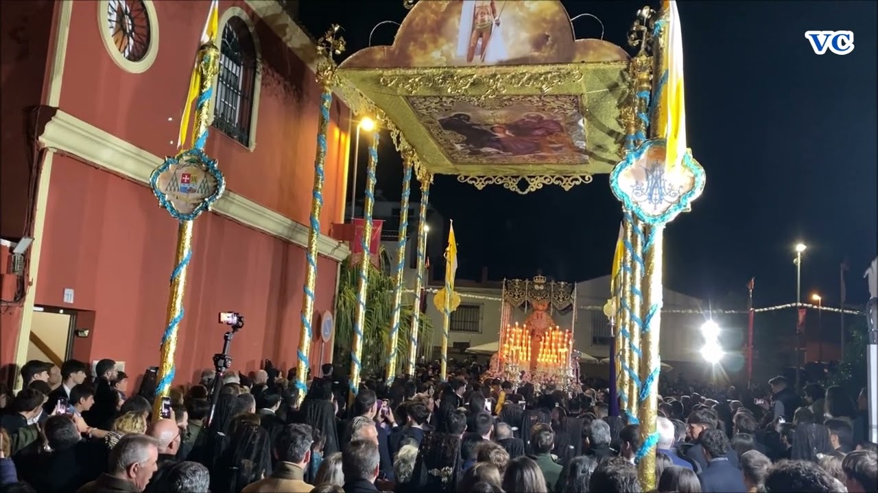 VC: VIRGEN DE LA SOLEDAD CORONADA POR SU CALLE | HUÉVAR 2023