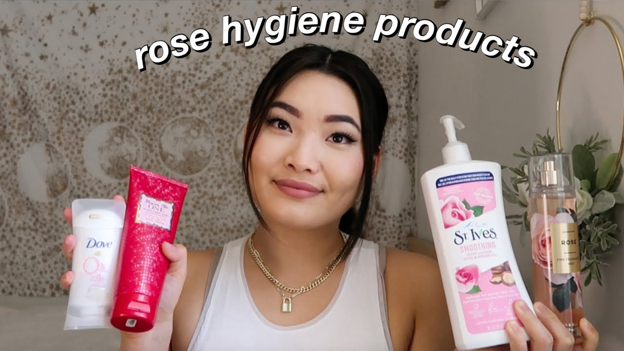 MY FAVORITE ROSE SCENTED HYGIENE PRODUCTS