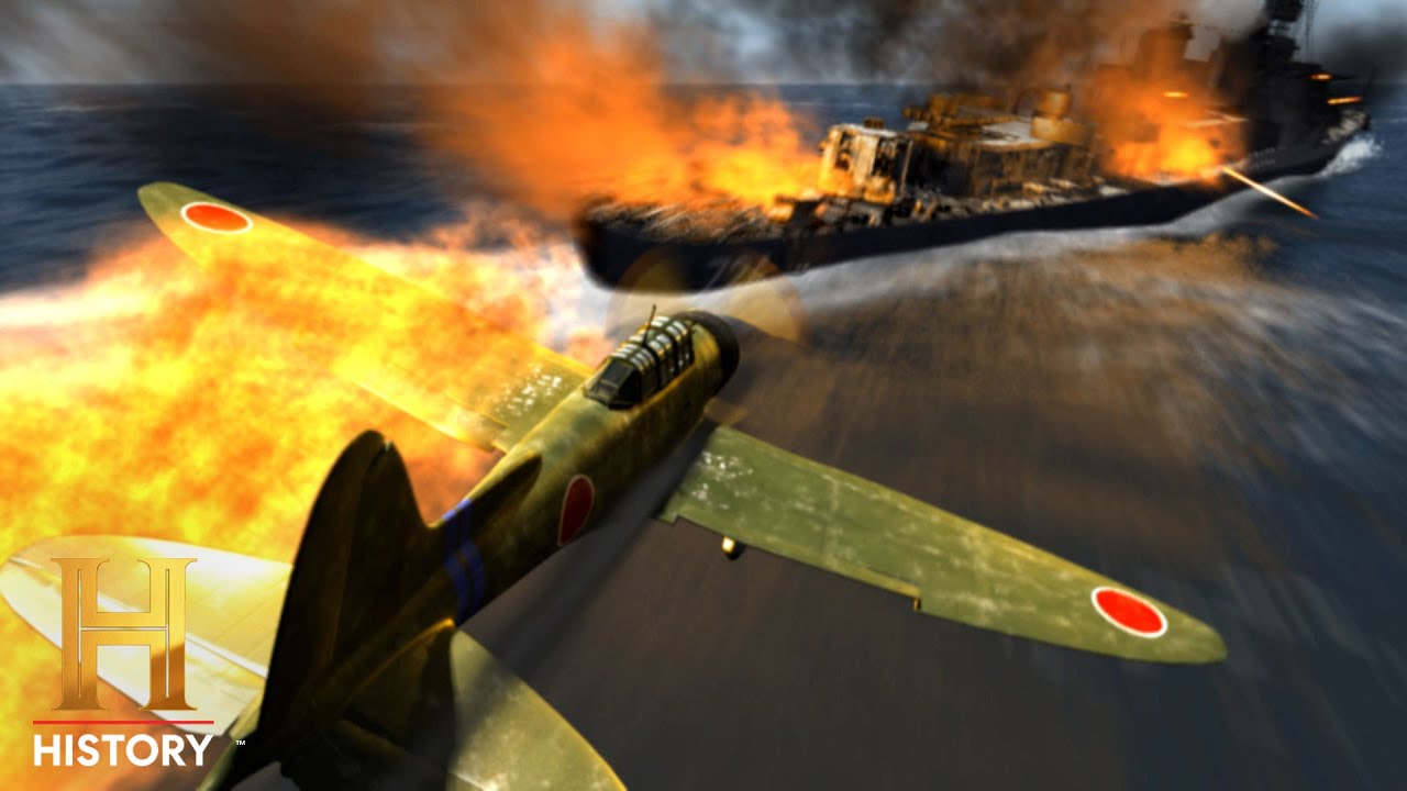 WWII's DEADLY Kamikaze Attack | Dogfights (S2) | History