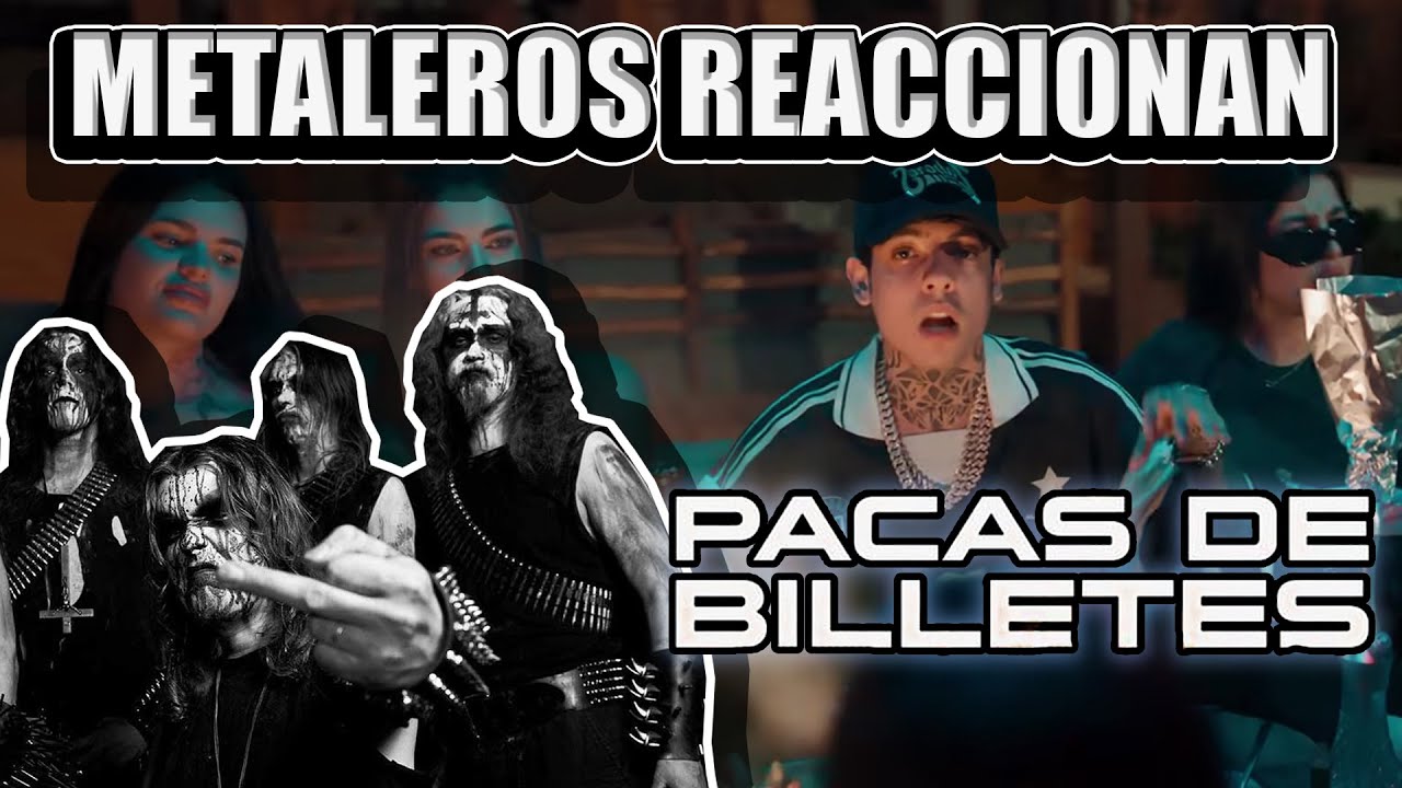 Metaleros Reaccionan | Natanael Cano - Pacas De Billetes