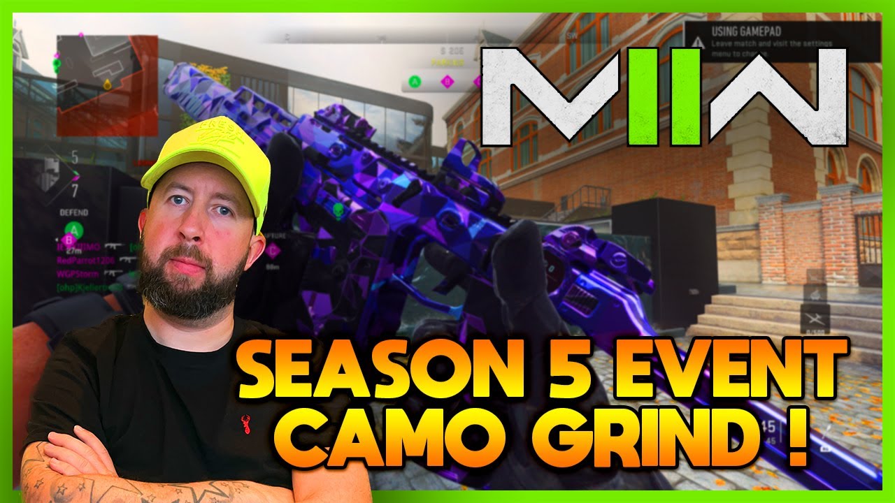 🔴MW2 SEASON 5 EVENT CAMO CAMO UNLOCK - LIVE !!!🔴