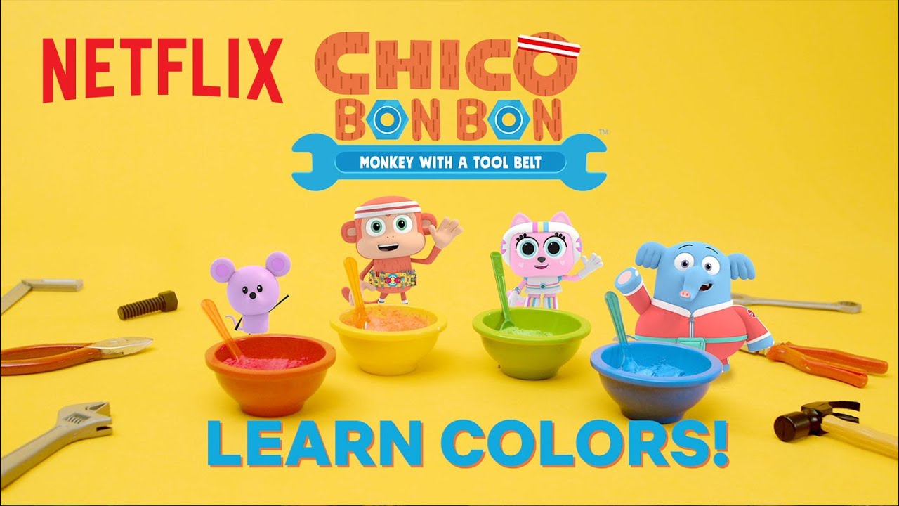 Learn Colors with Chico Bon Bon Slime 🎨  Netflix Jr