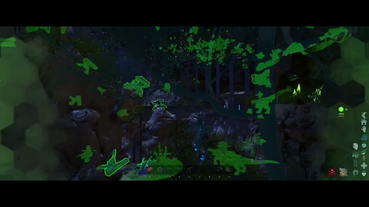 Glowtail base tour Ark Ascended, Small Tribes Asa