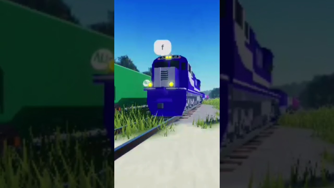 Roblox- Trens da Rumo manobrando