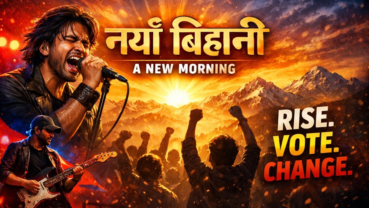 नयाँ बिहानी 🇳🇵 | RISE. VOTE. CHANGE. | Nepali ✅Election Song 2082 | Powerful Election Rock Song🔥