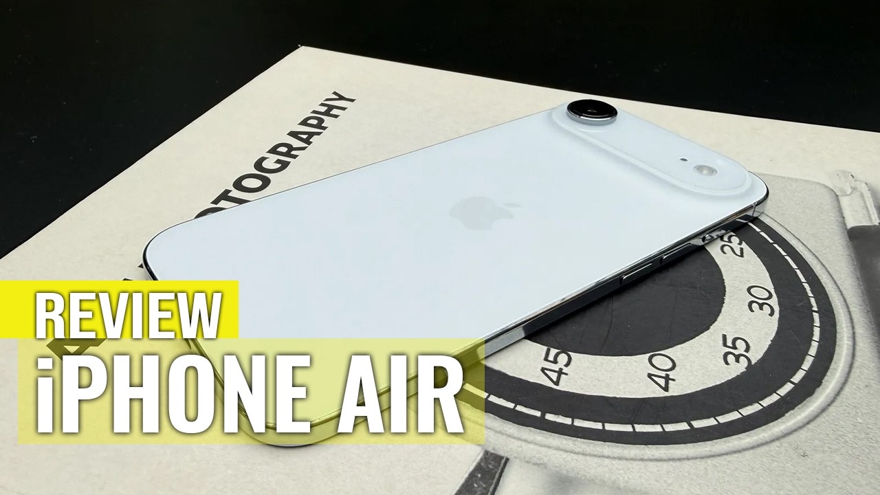 Обзор iPhone Air: легкий, изящный и удивительно прочный.
