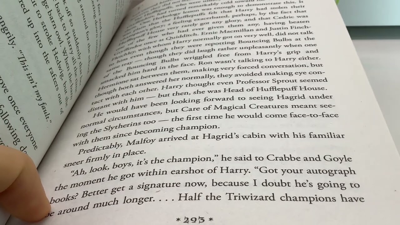 Harry Potter and the Goblet of Fire Chapter 18