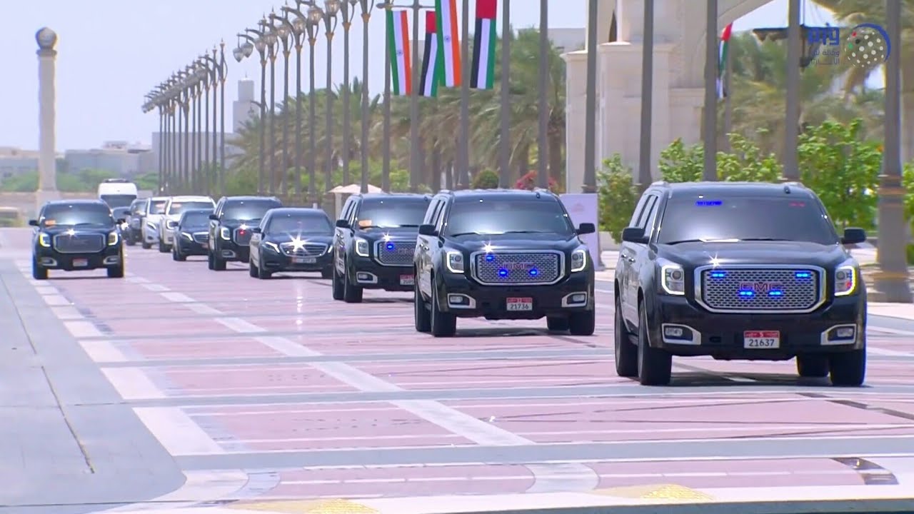 PM Modi convoy security in UAE &bull; Bhatkal Times
