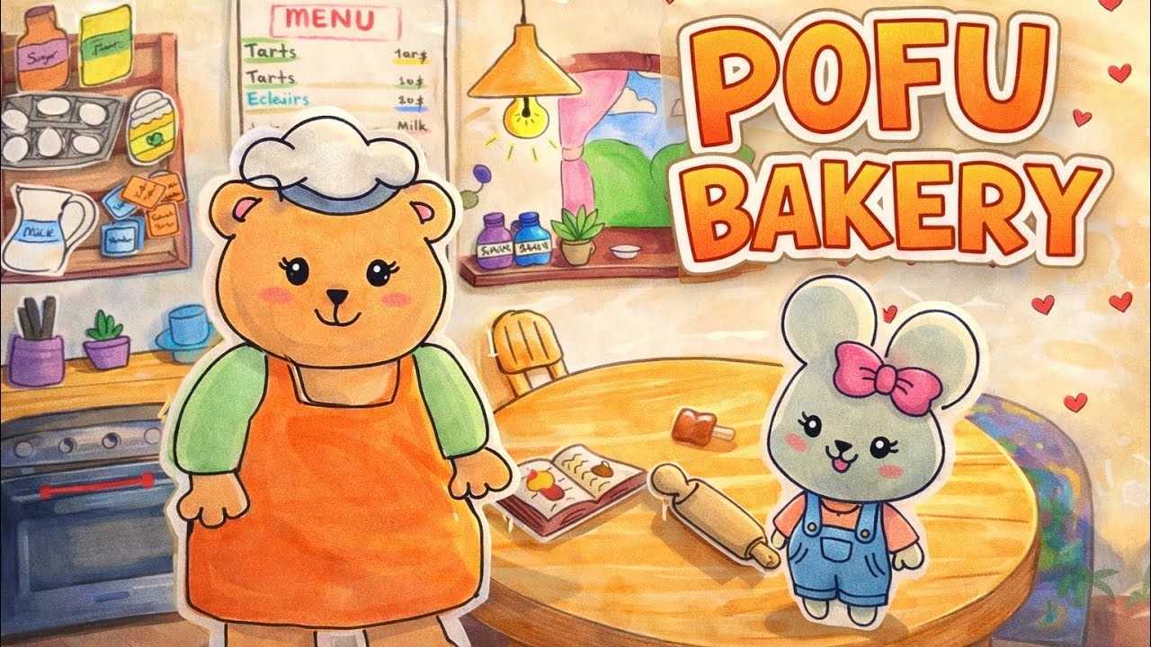 🌈Squishy Pofu’nun Fırını 🍯 Kağıttan Pastacı Evi Yaptım ❤️ Kağıttan Etkinlikler / @hafsanin-dunyasi 