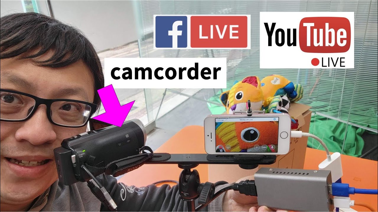 dual live streaming on iPhone ! restream.io