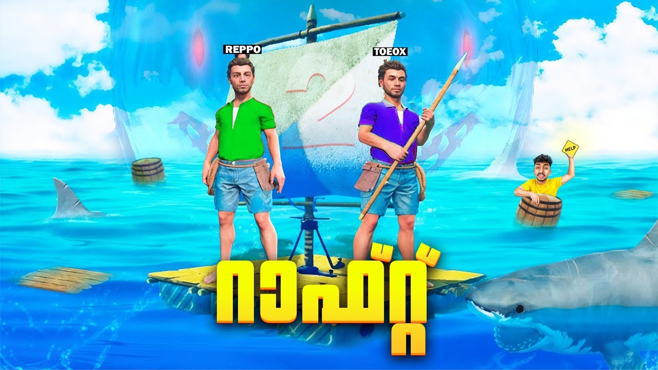 The Mad Shark Attacked My Raft..!!🥵