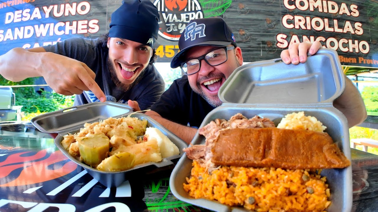COMBO NAVIDEÑO Y Viandas con Bacalao' | Comida Pa'l Camino en EL VIAJERO | Añasco PR 🇵🇷