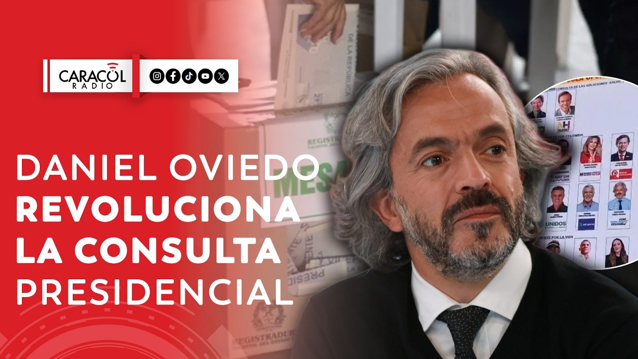 Juan Daniel Oviedo se roba la atención en las consultas 2026: las claves de su fenómeno electoral